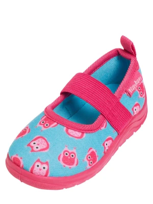 Playshoes Kapcie w kolorze turkusowym rozmiar: 24/25