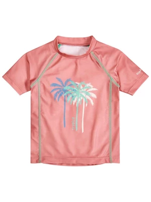 Playshoes Koszulka kąpielowa "Palms" w kolorze jasnoróżowym rozmiar: 146/152