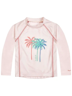 Playshoes Koszulka kąpielowa "Palms" w kolorze jasnoróżowym rozmiar: 74/80