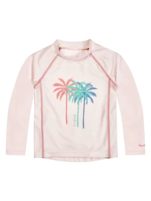 Playshoes Koszulka kąpielowa "Palms" w kolorze kremowym rozmiar: 122/128