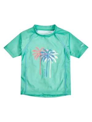 Playshoes Koszulka kąpielowa "Palms" w kolorze miętowym rozmiar: 134/140