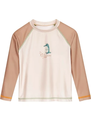 Playshoes Koszulka kąpielowa w kolorze beżowo-jasnobrązowym rozmiar: 98/104