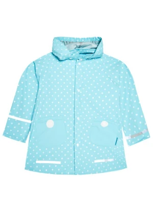 Playshoes Kurtka przeciwdeszczowa 408566 D Błękitny Regular Fit