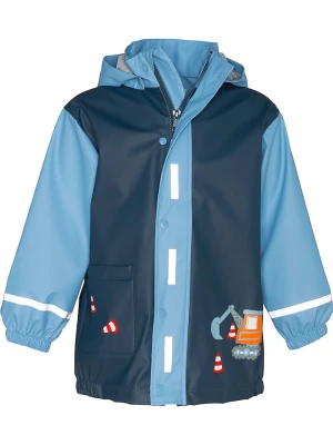 Playshoes Płaszcz przeciwdeszczowy w kolorze granatowo-błękitnym rozmiar: 128