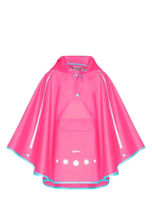 Playshoes Ponczo przeciwdeszczowe w kolorze jaskraworóżowym rozmiar: 116-128
