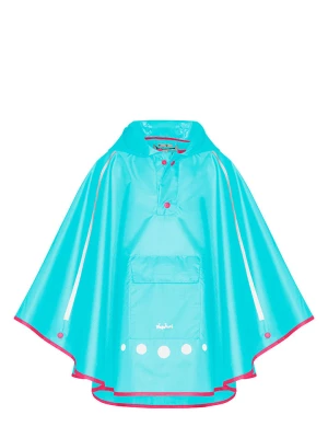 Playshoes Poncho przeciwdeszczowe w kolorze turkusowym rozmiar: 128-140