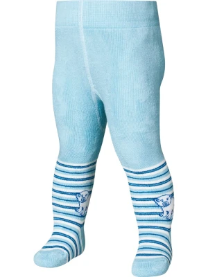 Playshoes Rajstopy termiczne w kolorze błękitnym rozmiar: 98/104