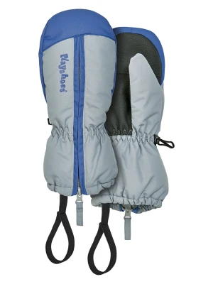 Playshoes Rękawiczki funkcyjne w kolorze niebiesko-szarym rozmiar: 80-92