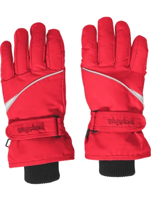 Playshoes Rękawiczki w kolorze czerwonym rozmiar: 122-134