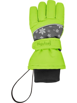 Playshoes Rękawiczki w kolorze zielonym rozmiar: 104-116