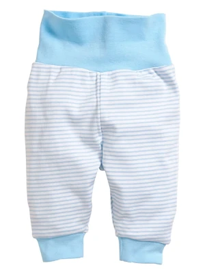 Playshoes Spodnie w kolorze błękitnym rozmiar: 62