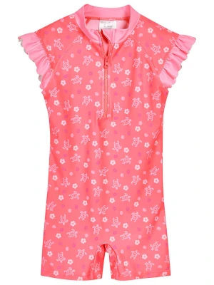 Playshoes Strój kąpielowy "Hawaii" w kolorze różowym rozmiar: 110/116