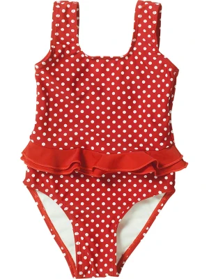Playshoes Strój kąpielowy w kolorze czerwono-białym rozmiar: 122 / 128
