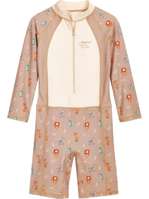 Playshoes Strój kąpielowy w kolorze jasnobrązowo-beżowym rozmiar: 86/92