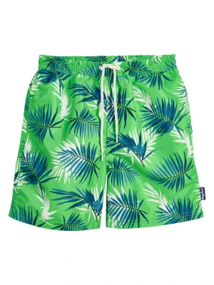 Playshoes Szorty kąpielowe "Hawaii" w kolorze zielono-niebieskim rozmiar: 134 / 140