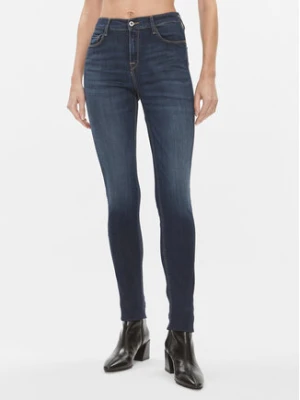 Please Jeansy P8159MRSP3 Granatowy Skinny Fit