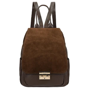 Plecak damski brązowy skórzany 80264-72 Wojas