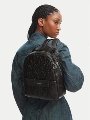 Plecak Armani Exchange XW002234 AF15774 U6032 Brązowy ciemny