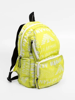 Plecak Armani Exchange żółty