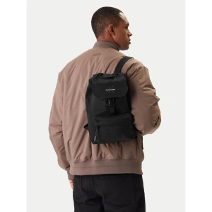 Plecak Calvin Klein Bold Mini Flap Backpack LV04D3320G Czarny
