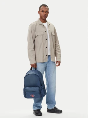 Plecak Calvin Klein Bold Round Backpack LV04D3114G Granatowy