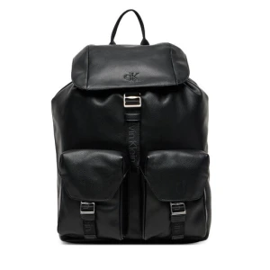 Plecak Calvin Klein Cargo Flap Backpack LV04D3127G Czarny