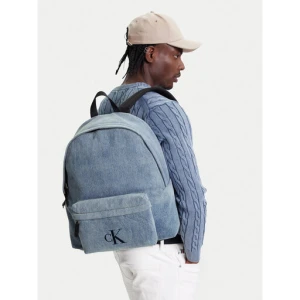 Plecak Calvin Klein Denim Backpack 40 LV04G3138G Błękitny