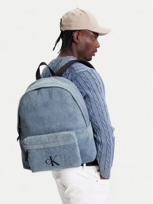 Plecak Calvin Klein Denim Backpack 40 LV04G3138G Niebieski jasny