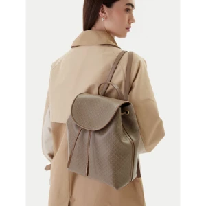 Zdjęcie produktu Plecak Calvin Klein Emblem Aop Flap Backpack LV04F3271G Beżowy