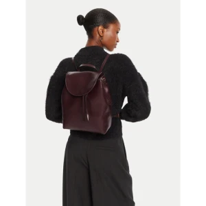 Zdjęcie produktu Plecak Calvin Klein Emblem Aop Flap Backpack LV04F3271G Bordowy