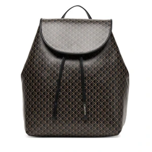 Plecak Calvin Klein Emblem Aop Flap Backpack LV04F3271G Czarny