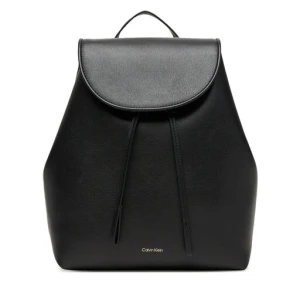 Plecak Calvin Klein Foil Logo Flap Backpack LV04F3297G Czarny