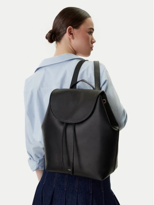 Plecak Calvin Klein Foil Logo Large Flap Backpack LV04F3505G Czarny