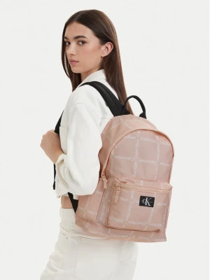 Plecak Calvin Klein Jeans City Grid Aop IU0IU00711 Różowy