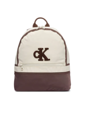 Plecak Calvin Klein Jeans Colour Block Backpack IU0IU00758 Beżowy