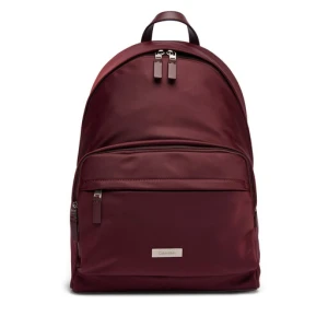 Plecak Calvin Klein Sleek Round LV04D3143G Bordowy