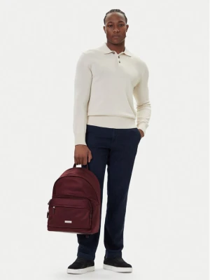Plecak Calvin Klein Sleek Round LV04D3143G Bordowy