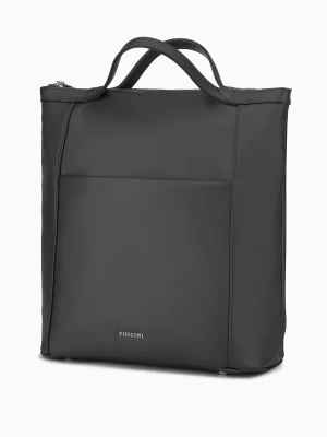 Plecak damski i torebka 2w1 czarna Puccini