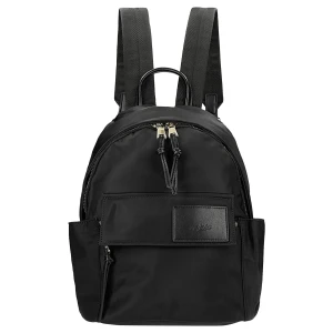 Czarny damski plecak miejski relaks r 90010-11