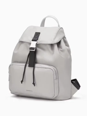 Plecak damski srebrny Puccini