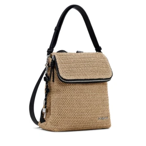 Plecak Desigual Raffia Hamption 25SAKO04 Beżowy