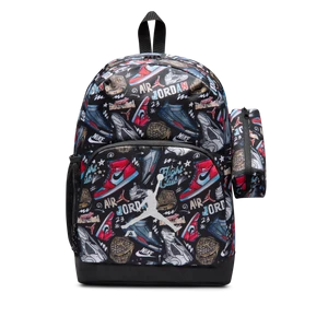 Plecak dla dużych dzieci Air Raid Jordan (17 l) - Czerń