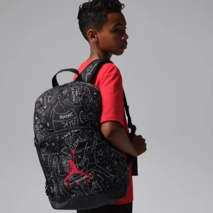 Plecak dla dużych dzieci Air Raid Jordan (17 l) - Czerń