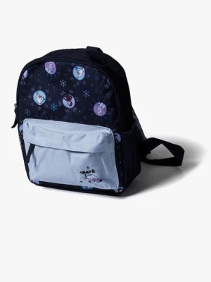 Plecak dla dziewczynki - Kraina Lodu - granatowy Frozen