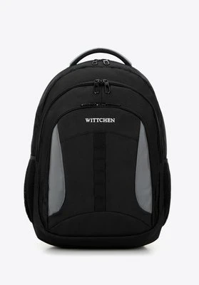 Plecak do samolotu z kieszenią na laptopa 15,6'' czarno - szary Wittchen