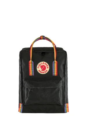 Plecak Fjallraven Kanken Rainbow - black/rainbow pattern