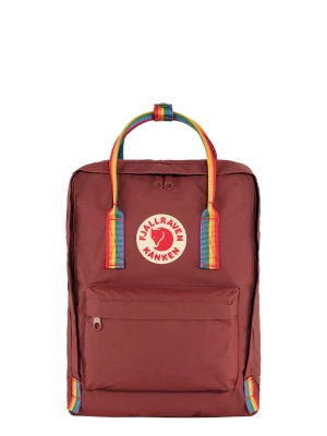 Plecak Fjallraven Kanken Rainbow - ox red/rainbow pattern