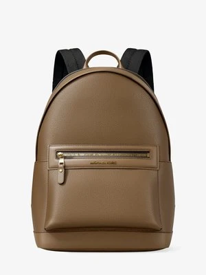 Plecak Jet Set ze skóry groszkowej Michael Kors LODEN (Zielony)