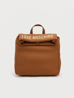 Plecak LOVE MOSCHINO brązowy