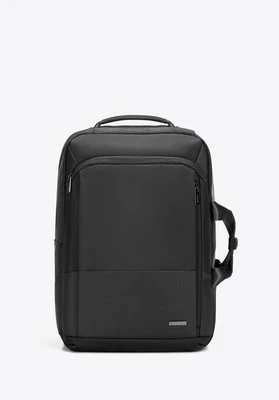Plecak męski wielofunkcyjny do samolotu 2 w 1 czarny Wittchen